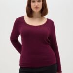 OVS Tsh911 Rib T Windsor Wine