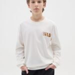 OVS Tshirt W/Emb Blanc De Bla