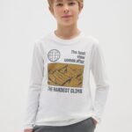 OVS Tsh Ls Mod B Blanc De Bla