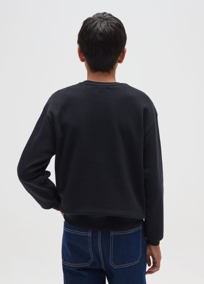 Boys' Sweatshirt – Black - Image 2